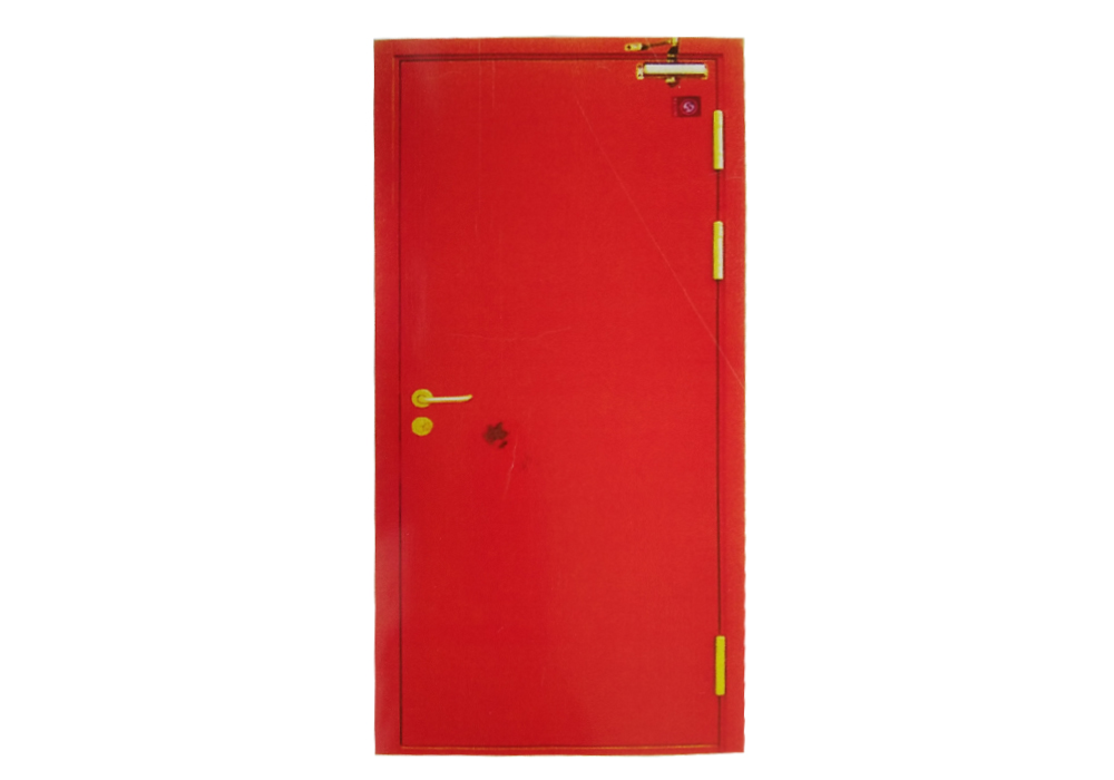 鋼質防火單開門